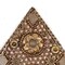 Native Themed Diamond Shaped Embroidered Iron On Patch Applique for Bags and Clothing